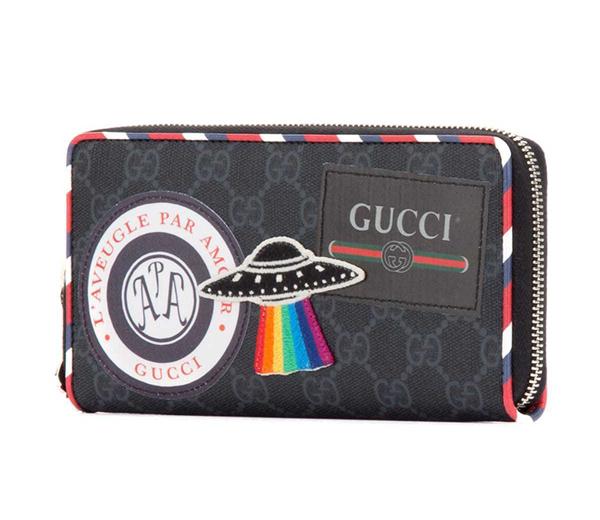 GUCCI グッチ コピー Embellished GG Supreme 長財布 8071207